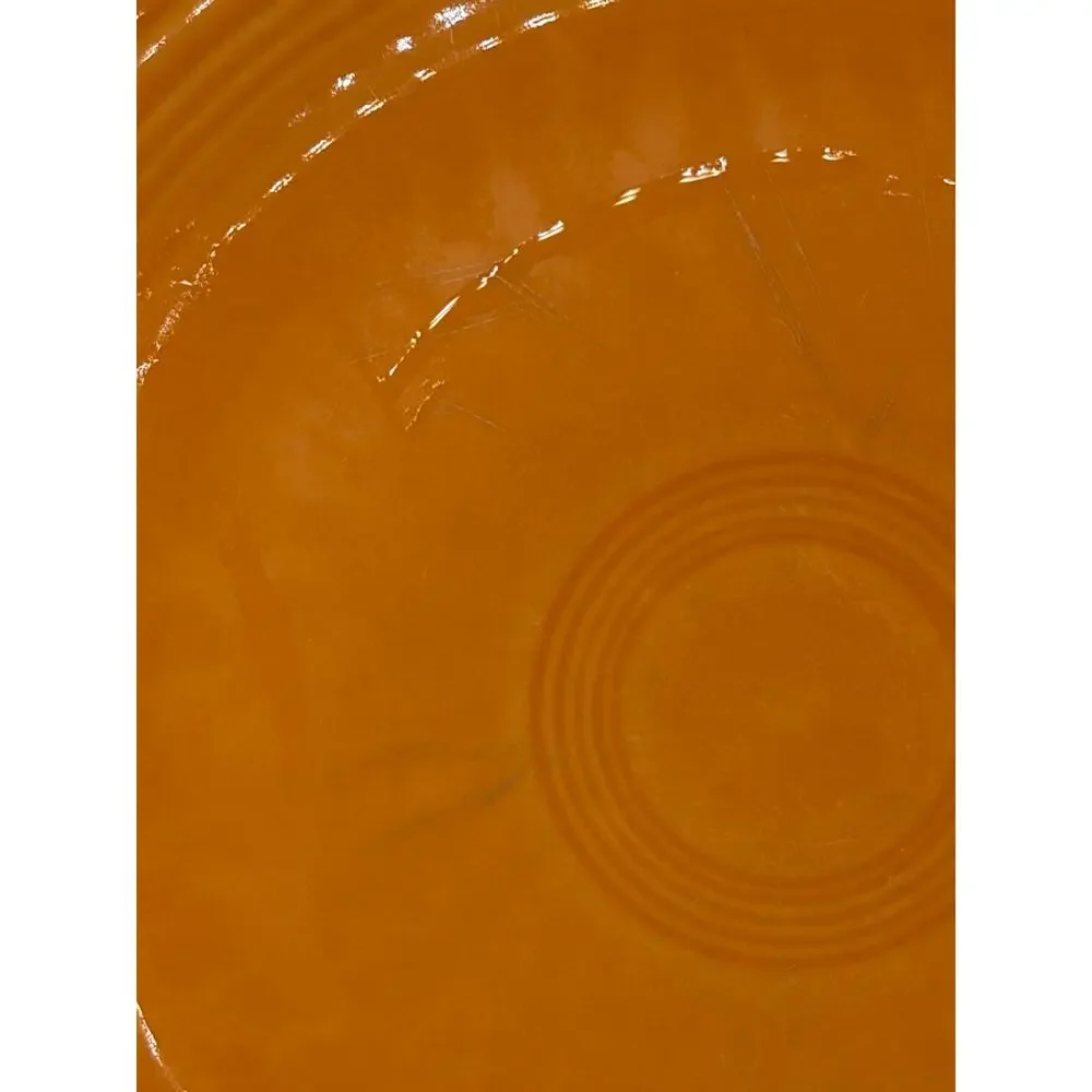Fiesta Ware Tangerine Place Setting (3 Pieces) EUC Retired
